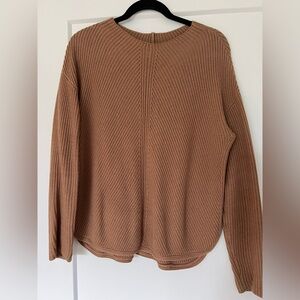 Babaton brown knit sweater